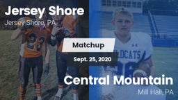 Matchup: Jersey Shore High vs. Central Mountain  2020