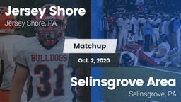 Matchup: Jersey Shore High vs. Selinsgrove Area  2020