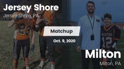 Matchup: Jersey Shore High vs. Milton  2020