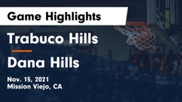 Trabuco Hills  vs Dana Hills  Game Highlights - Nov. 15, 2021