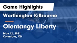 Worthington Kilbourne  vs Olentangy Liberty  Game Highlights - May 12, 2021