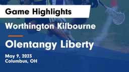 Worthington Kilbourne  vs Olentangy Liberty  Game Highlights - May 9, 2023
