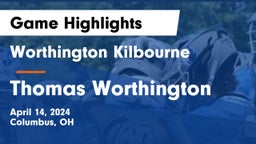 Worthington Kilbourne  vs Thomas Worthington  Game Highlights - April 14, 2024