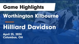 Worthington Kilbourne  vs Hilliard Davidson  Game Highlights - April 25, 2024