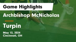 Archbishop McNicholas  vs Turpin  Game Highlights - May 13, 2024