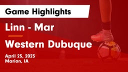Linn - Mar  vs Western Dubuque  Game Highlights - April 25, 2023