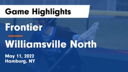 Frontier  vs Williamsville North  Game Highlights - May 11, 2022