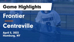 Frontier  vs Centreville  Game Highlights - April 5, 2023