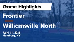 Frontier  vs Williamsville North  Game Highlights - April 11, 2023