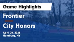 Frontier  vs City Honors  Game Highlights - April 20, 2023