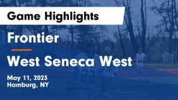 Frontier  vs West Seneca West  Game Highlights - May 11, 2023