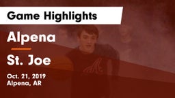 Alpena  vs St. Joe Game Highlights - Oct. 21, 2019