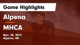 Alpena  vs MHCA Game Highlights - Nov. 20, 2019