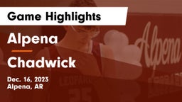 Alpena  vs Chadwick  Game Highlights - Dec. 16, 2023