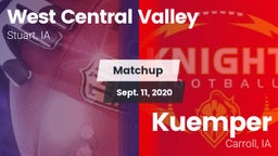 Matchup: West Central Valley vs. Kuemper  2020