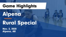 Alpena  vs Rural Special  Game Highlights - Nov. 3, 2020