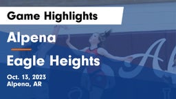 Alpena  vs Eagle Heights Game Highlights - Oct. 13, 2023