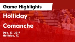 Holliday  vs Comanche  Game Highlights - Dec. 27, 2019
