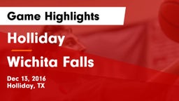 Holliday  vs Wichita Falls  Game Highlights - Dec 13, 2016