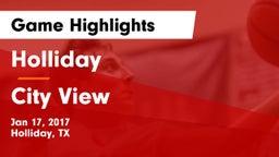 Holliday  vs City View  Game Highlights - Jan 17, 2017