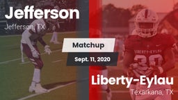 Matchup: Jefferson High vs. Liberty-Eylau  2020