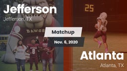 Matchup: Jefferson High vs. Atlanta  2020
