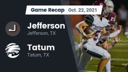 Recap: Jefferson  vs. Tatum  2021