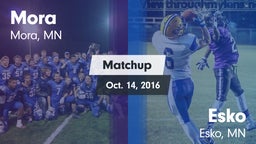 Matchup: Mora  vs. Esko  2016