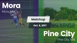 Matchup: Mora  vs. Pine City  2017