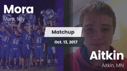 Matchup: Mora  vs. Aitkin  2017