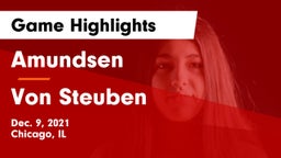 Amundsen  vs Von Steuben Game Highlights - Dec. 9, 2021