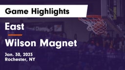 East  vs Wilson Magnet  Game Highlights - Jan. 30, 2023