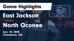 East Jackson  vs North Oconee  Game Highlights - Jan. 18, 2020