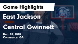 East Jackson  vs Central Gwinnett  Game Highlights - Dec. 28, 2020
