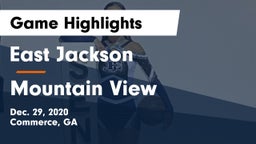 East Jackson  vs Mountain View  Game Highlights - Dec. 29, 2020
