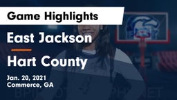 East Jackson  vs Hart County  Game Highlights - Jan. 20, 2021