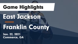 East Jackson  vs Franklin County  Game Highlights - Jan. 22, 2021