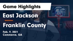 East Jackson  vs Franklin County  Game Highlights - Feb. 9, 2021