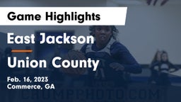 East Jackson  vs Union County  Game Highlights - Feb. 16, 2023