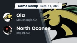 Recap: Ola  vs. North Oconee  2020