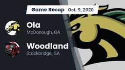 Recap: Ola  vs. Woodland  2020