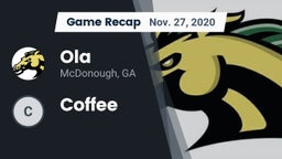 Recap: Ola  vs. Coffee 2020