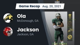 Recap: Ola  vs. Jackson  2021