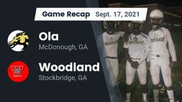 Recap: Ola  vs. Woodland  2021