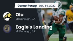 Recap: Ola  vs. Eagle's Landing  2022