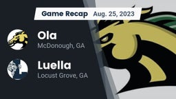 Recap: Ola  vs. Luella  2023