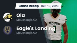 Recap: Ola  vs. Eagle's Landing  2023