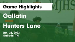 Gallatin  vs Hunters Lane  Game Highlights - Jan. 28, 2022
