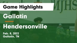 Gallatin  vs Hendersonville  Game Highlights - Feb. 8, 2022