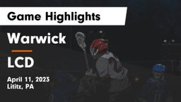 Warwick  vs LCD Game Highlights - April 11, 2023